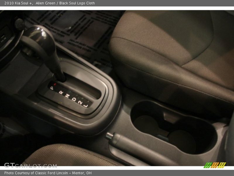 Alien Green / Black Soul Logo Cloth 2010 Kia Soul +