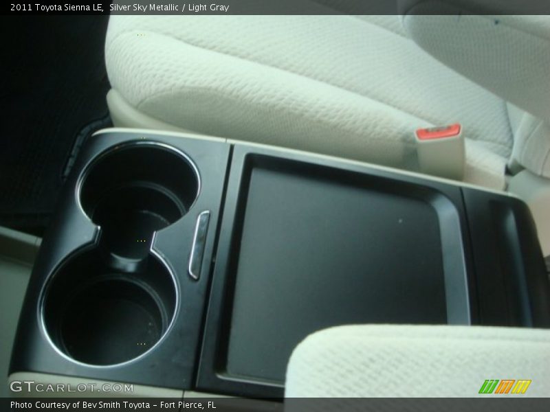 Silver Sky Metallic / Light Gray 2011 Toyota Sienna LE