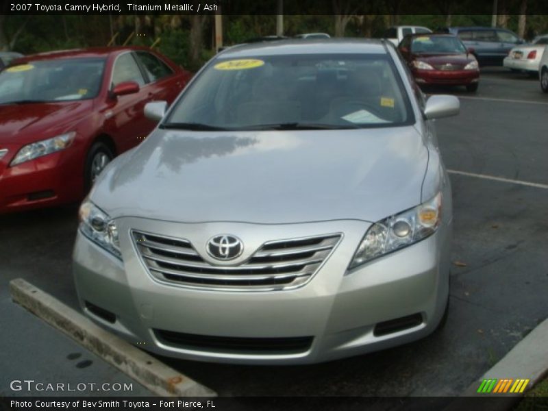 Titanium Metallic / Ash 2007 Toyota Camry Hybrid