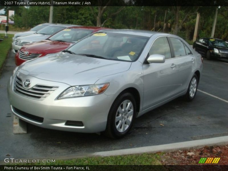 Titanium Metallic / Ash 2007 Toyota Camry Hybrid
