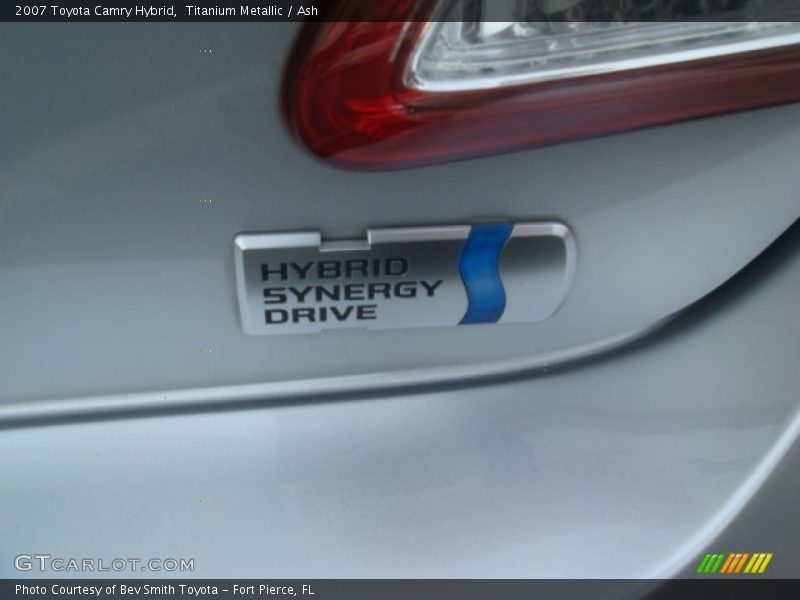 Titanium Metallic / Ash 2007 Toyota Camry Hybrid