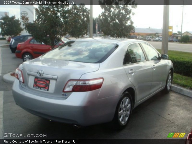 Titanium Metallic / Ash 2007 Toyota Camry Hybrid