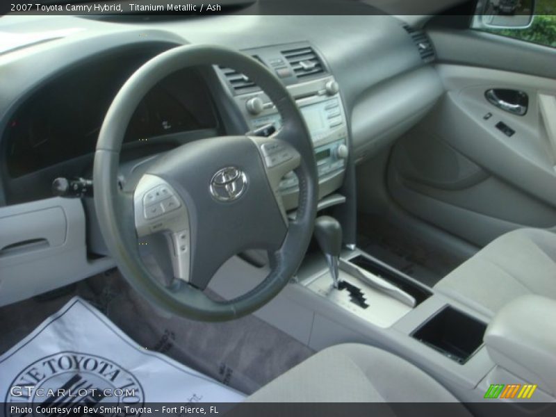 Titanium Metallic / Ash 2007 Toyota Camry Hybrid
