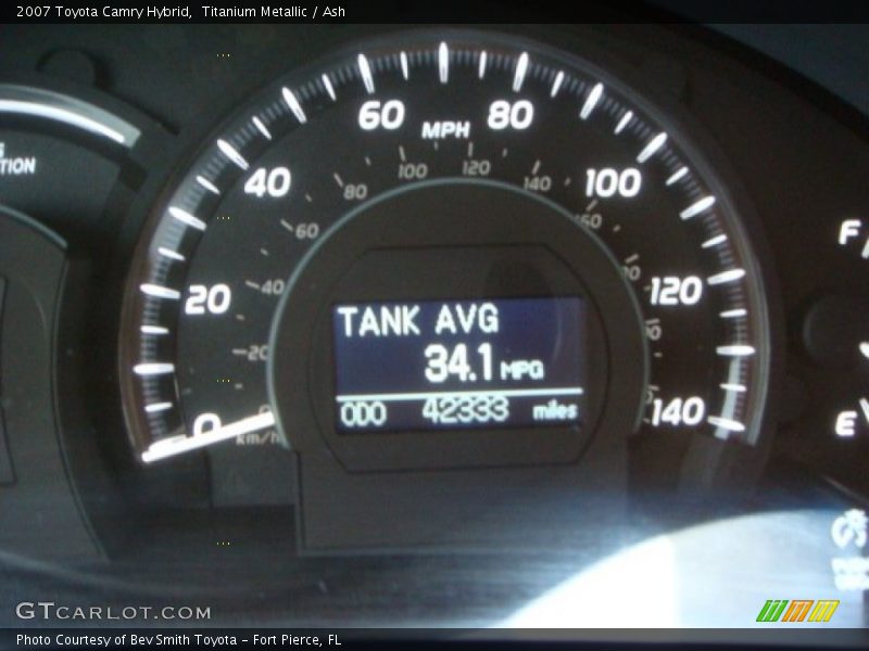 Titanium Metallic / Ash 2007 Toyota Camry Hybrid