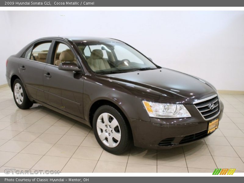 Cocoa Metallic / Camel 2009 Hyundai Sonata GLS