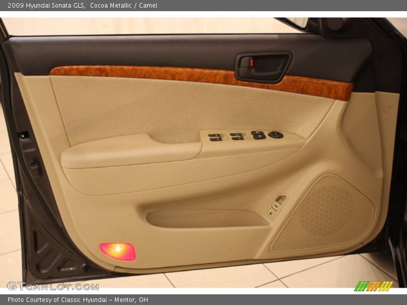 Cocoa Metallic / Camel 2009 Hyundai Sonata GLS