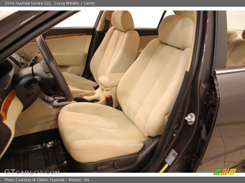 Cocoa Metallic / Camel 2009 Hyundai Sonata GLS