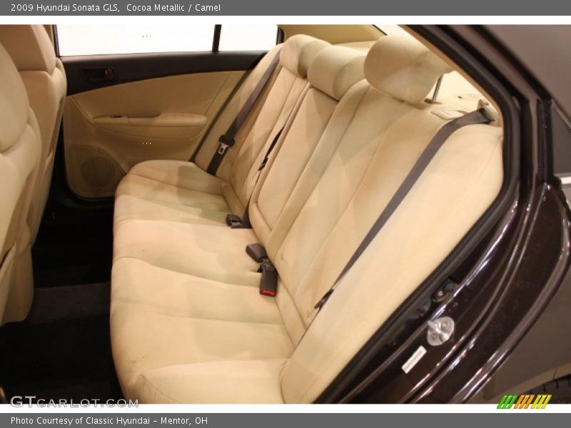 Cocoa Metallic / Camel 2009 Hyundai Sonata GLS