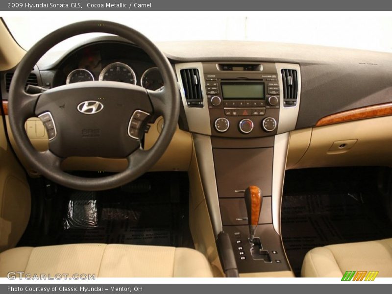 Cocoa Metallic / Camel 2009 Hyundai Sonata GLS