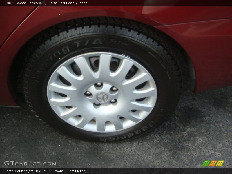 Salsa Red Pearl / Stone 2004 Toyota Camry XLE
