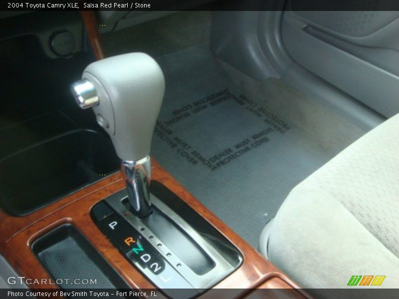 Salsa Red Pearl / Stone 2004 Toyota Camry XLE