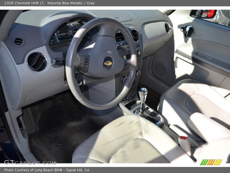 Imperial Blue Metallic / Gray 2008 Chevrolet HHR LT
