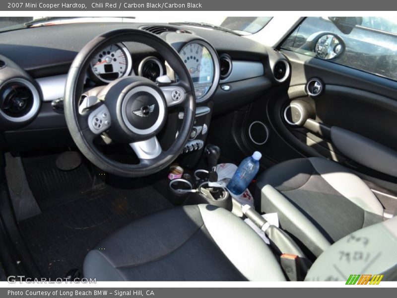 Chili Red / Carbon Black/Carbon Black 2007 Mini Cooper Hardtop