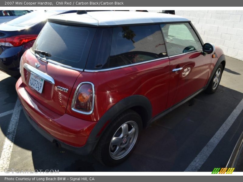 Chili Red / Carbon Black/Carbon Black 2007 Mini Cooper Hardtop