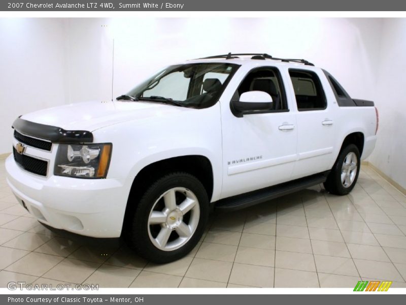 Summit White / Ebony 2007 Chevrolet Avalanche LTZ 4WD