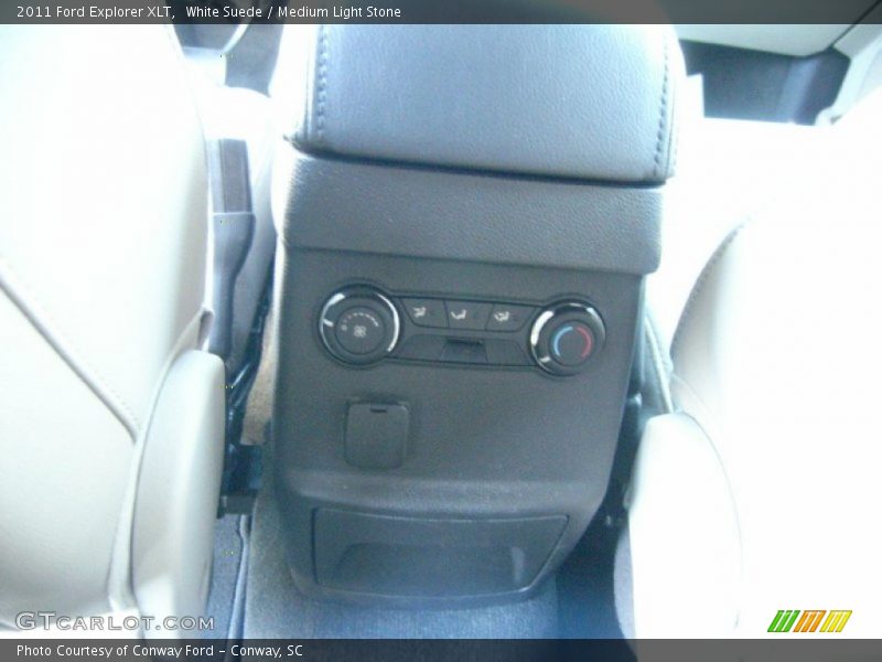White Suede / Medium Light Stone 2011 Ford Explorer XLT