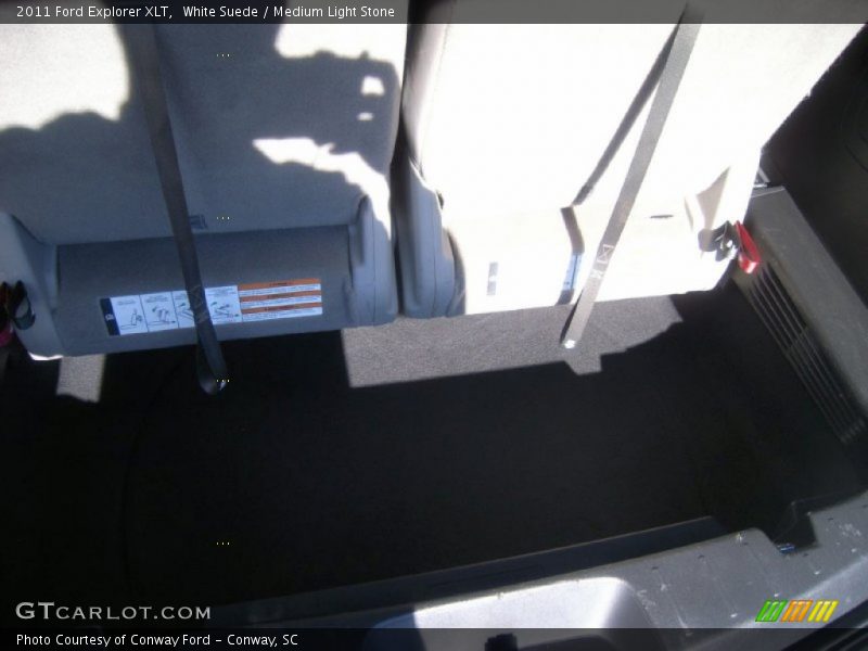 White Suede / Medium Light Stone 2011 Ford Explorer XLT