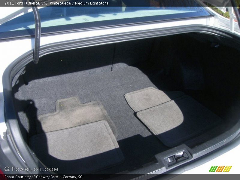 White Suede / Medium Light Stone 2011 Ford Fusion SE V6