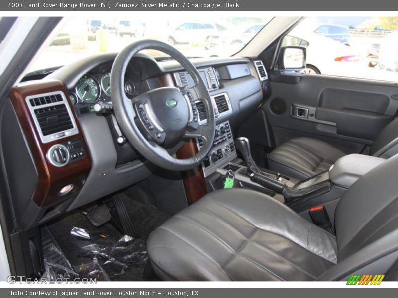 Zambezi Silver Metallic / Charcoal/Jet Black 2003 Land Rover Range Rover HSE