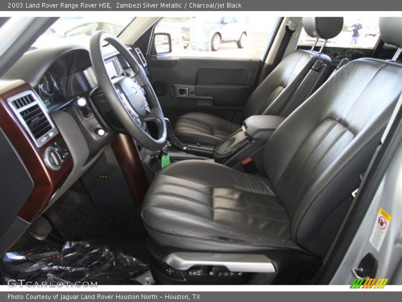 Zambezi Silver Metallic / Charcoal/Jet Black 2003 Land Rover Range Rover HSE