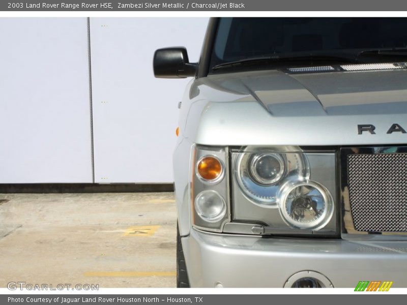 Zambezi Silver Metallic / Charcoal/Jet Black 2003 Land Rover Range Rover HSE