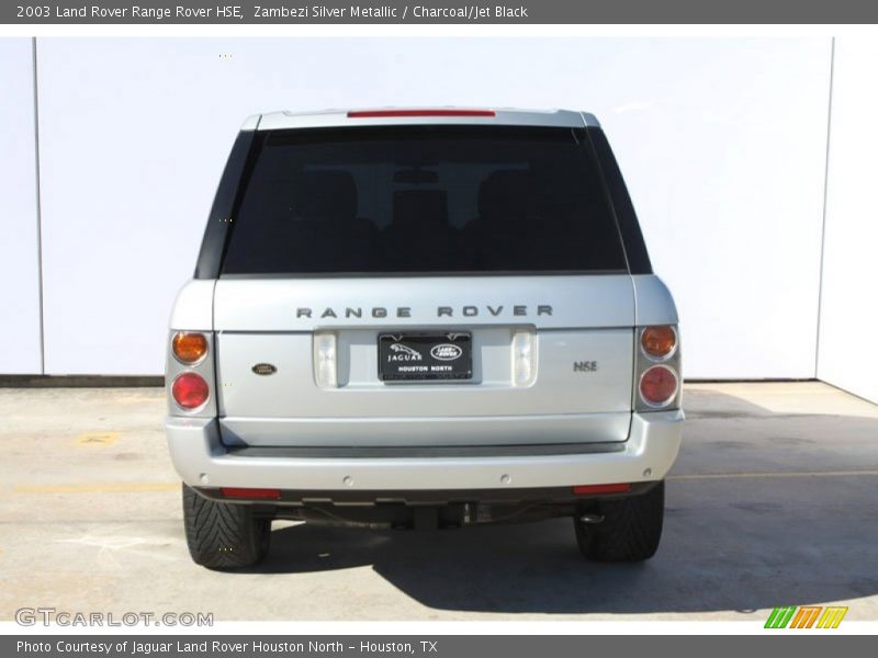 Zambezi Silver Metallic / Charcoal/Jet Black 2003 Land Rover Range Rover HSE