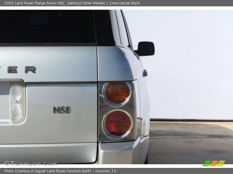 Zambezi Silver Metallic / Charcoal/Jet Black 2003 Land Rover Range Rover HSE