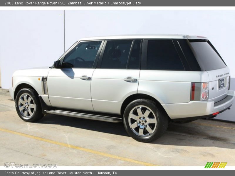 Zambezi Silver Metallic / Charcoal/Jet Black 2003 Land Rover Range Rover HSE