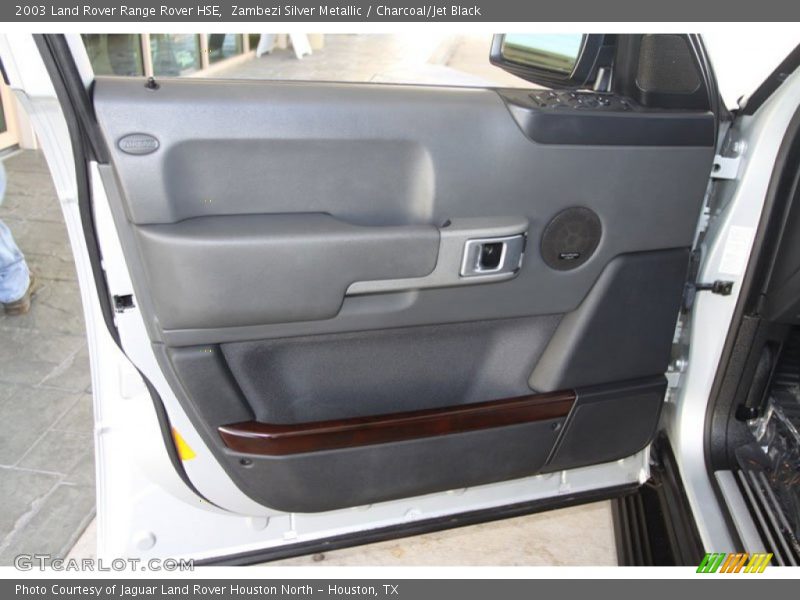 Zambezi Silver Metallic / Charcoal/Jet Black 2003 Land Rover Range Rover HSE