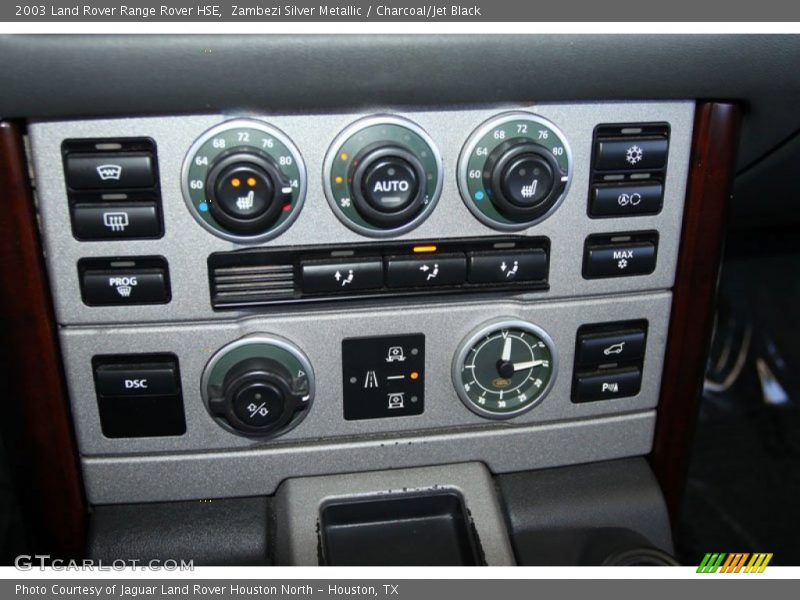Zambezi Silver Metallic / Charcoal/Jet Black 2003 Land Rover Range Rover HSE