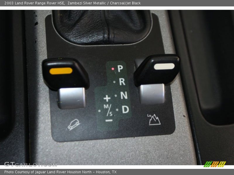 Zambezi Silver Metallic / Charcoal/Jet Black 2003 Land Rover Range Rover HSE