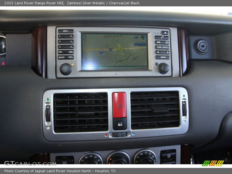 Zambezi Silver Metallic / Charcoal/Jet Black 2003 Land Rover Range Rover HSE