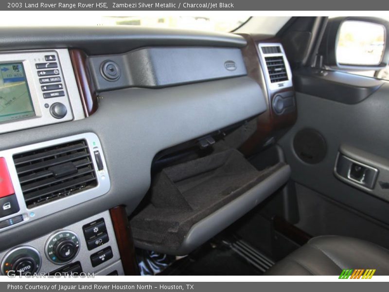 Zambezi Silver Metallic / Charcoal/Jet Black 2003 Land Rover Range Rover HSE