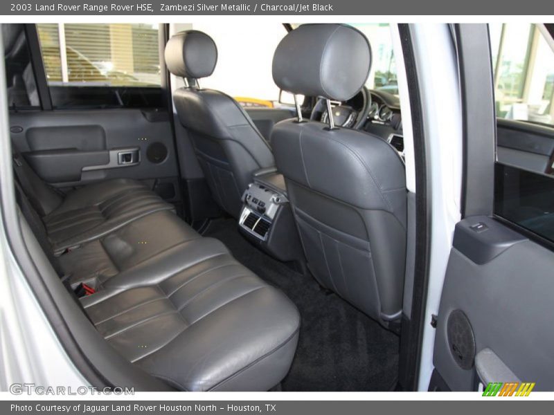 Zambezi Silver Metallic / Charcoal/Jet Black 2003 Land Rover Range Rover HSE