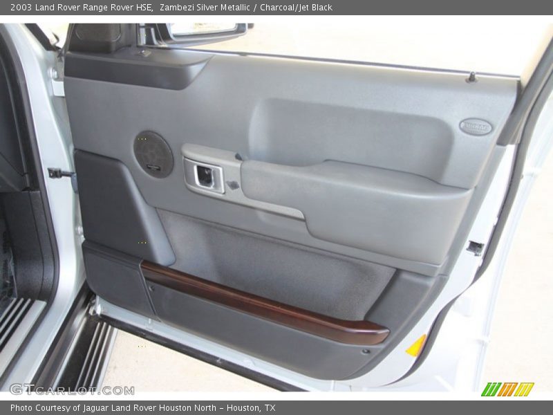 Zambezi Silver Metallic / Charcoal/Jet Black 2003 Land Rover Range Rover HSE