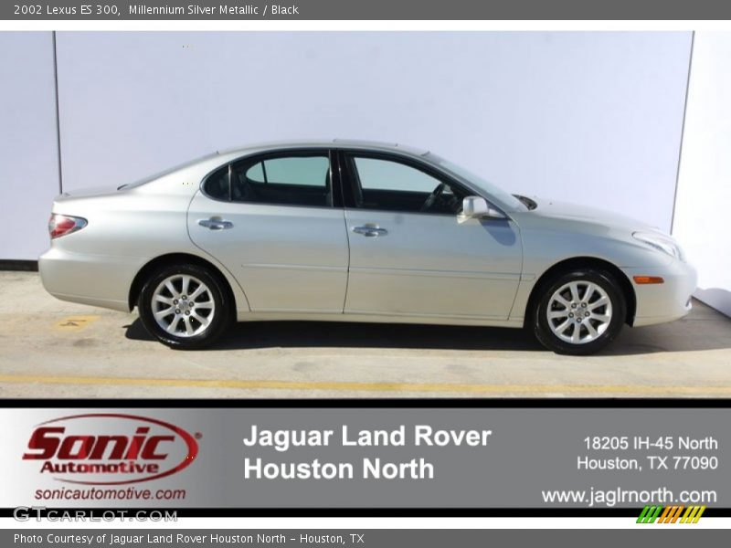 Millennium Silver Metallic / Black 2002 Lexus ES 300