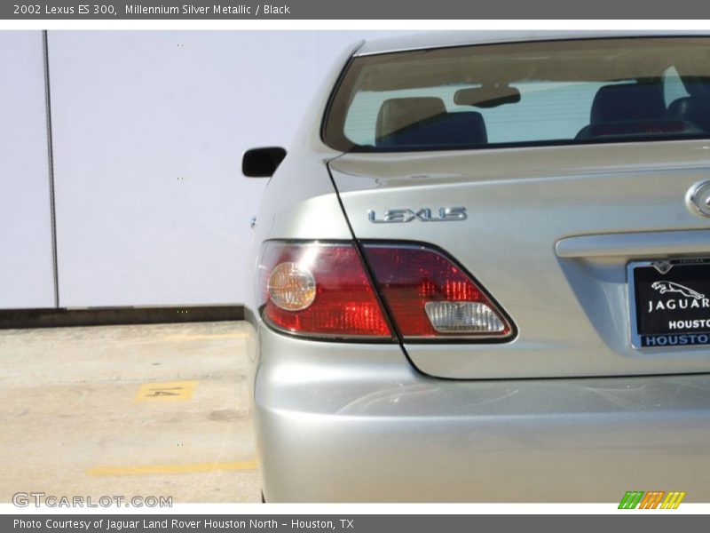 Millennium Silver Metallic / Black 2002 Lexus ES 300