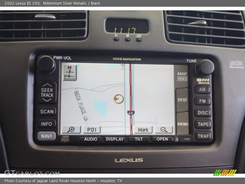 Millennium Silver Metallic / Black 2002 Lexus ES 300