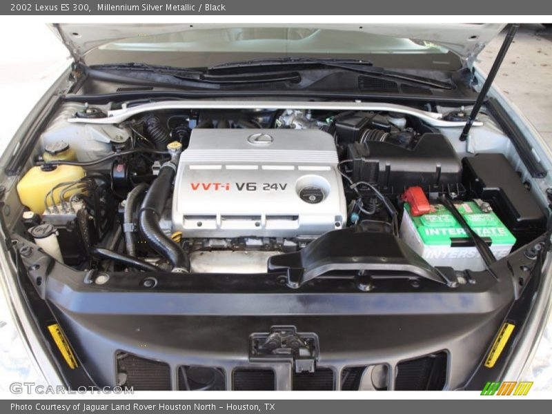 Millennium Silver Metallic / Black 2002 Lexus ES 300