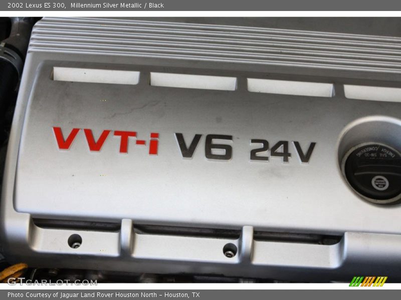 Millennium Silver Metallic / Black 2002 Lexus ES 300