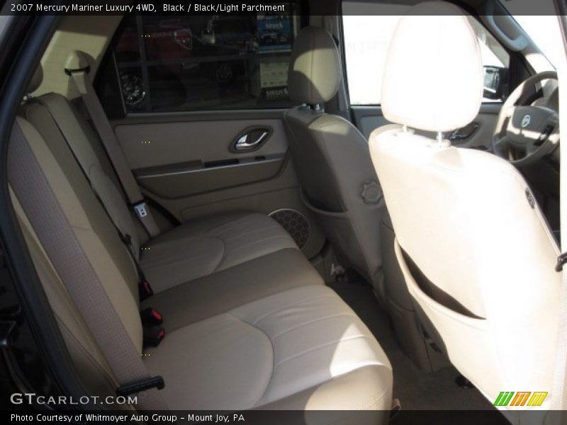 Black / Black/Light Parchment 2007 Mercury Mariner Luxury 4WD