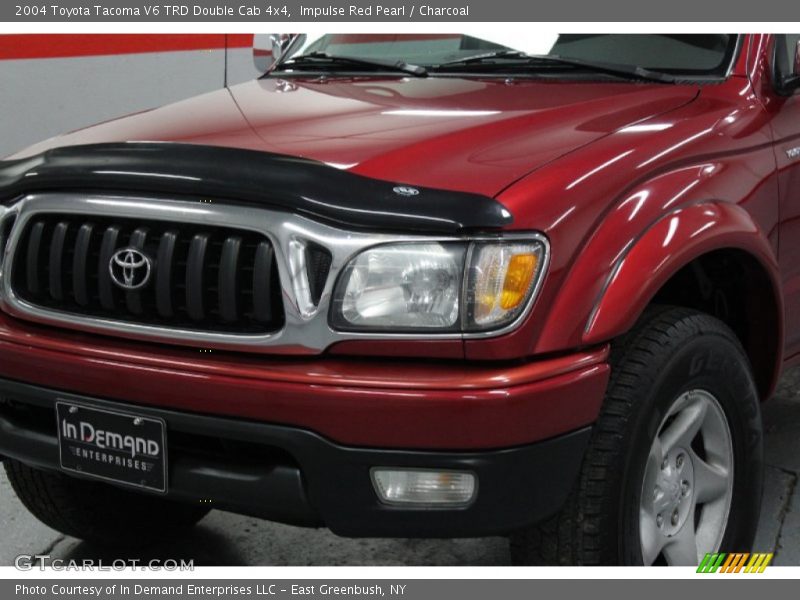 Impulse Red Pearl / Charcoal 2004 Toyota Tacoma V6 TRD Double Cab 4x4