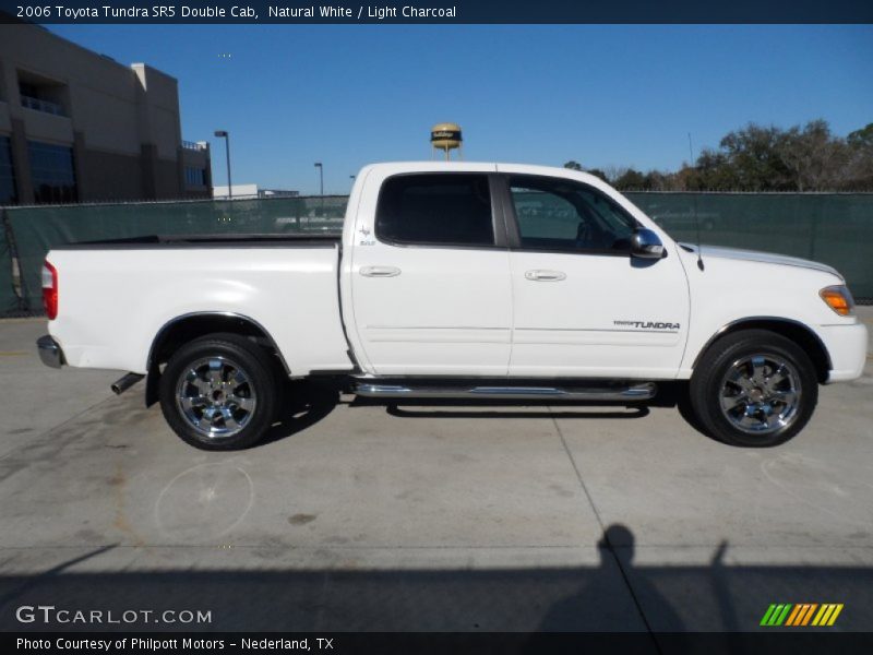 Natural White / Light Charcoal 2006 Toyota Tundra SR5 Double Cab