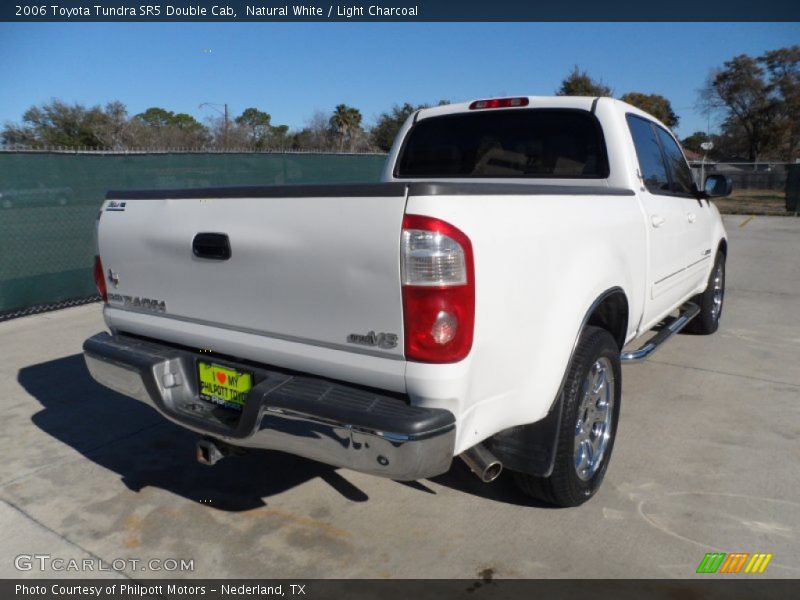 Natural White / Light Charcoal 2006 Toyota Tundra SR5 Double Cab