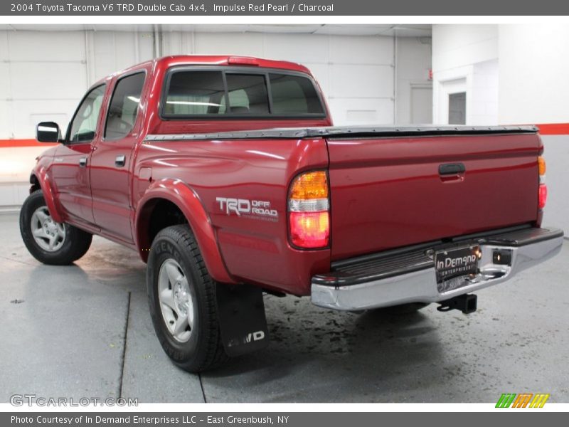 Impulse Red Pearl / Charcoal 2004 Toyota Tacoma V6 TRD Double Cab 4x4