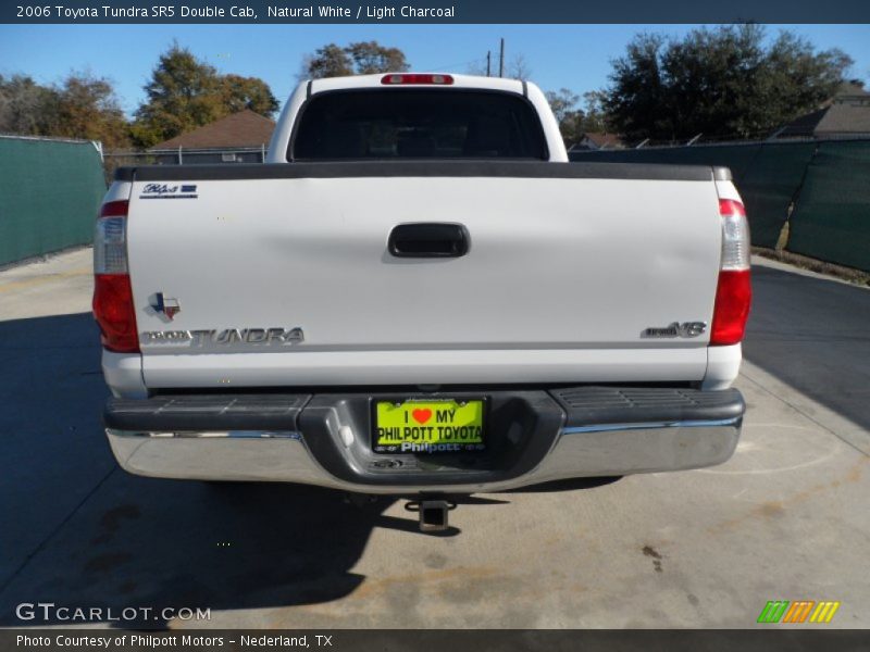 Natural White / Light Charcoal 2006 Toyota Tundra SR5 Double Cab
