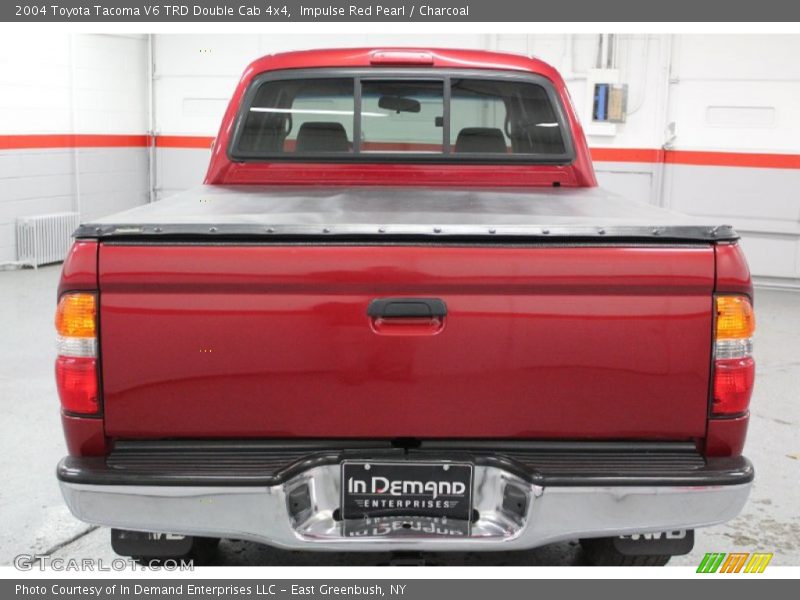Impulse Red Pearl / Charcoal 2004 Toyota Tacoma V6 TRD Double Cab 4x4