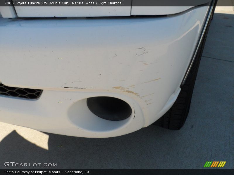 Natural White / Light Charcoal 2006 Toyota Tundra SR5 Double Cab