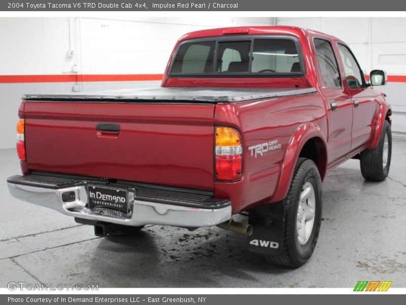 Impulse Red Pearl / Charcoal 2004 Toyota Tacoma V6 TRD Double Cab 4x4