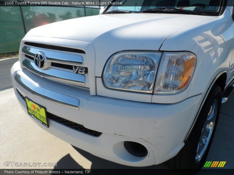 Natural White / Light Charcoal 2006 Toyota Tundra SR5 Double Cab